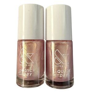 Olive & June Quick Dry Nail Polish Sugarcoat 2 Pack